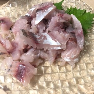 簡単にできます☆　鯵のさばき方＆「お造り」